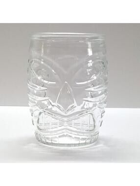Libbey Classic Tiki Statue Rocks Glass, 16 ounce